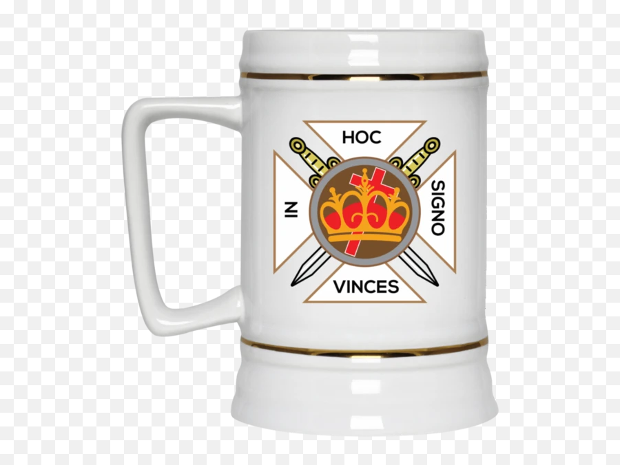 In Hoc Signo Vinces Beer Stein - Beer Stein Emoji,Emoticon Beer