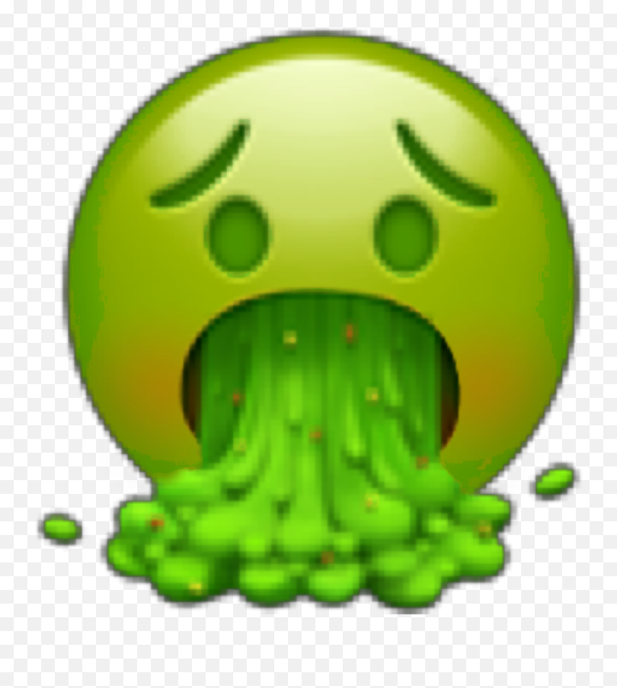 Disgusted Emoji Ios - Vomit Emoji,Grimacing Emoji