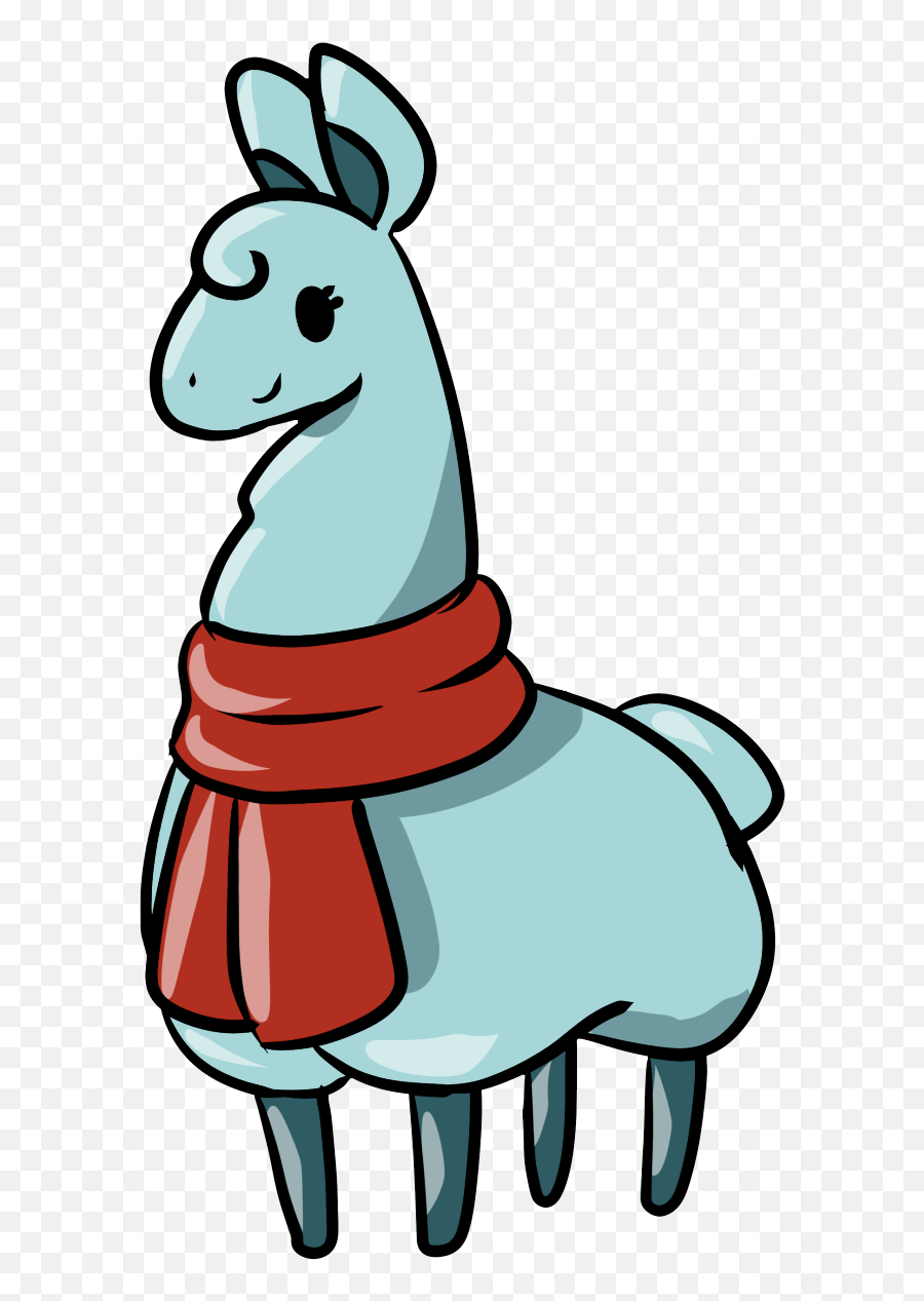 Llama Clipart - Clip Art Emoji,Llama Emoji
