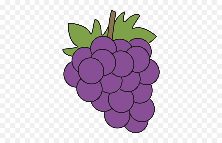 Clipart For Grapes - Grapes Clipart Emoji,Grape Emoji