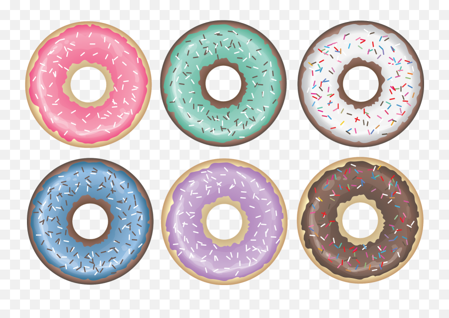 Donut Clipart Tumblr - Transparent Background Free Donut Clipart Emoji,Emojios
