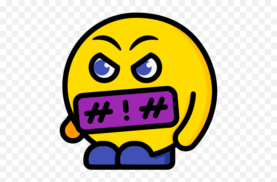 Swearing - Relajado Png Emoji,Swearing Emoji