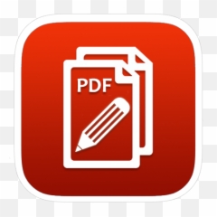Pdf Android Transparent Png Clipart - Editor Icon Emoji
