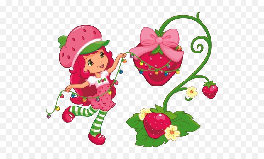 Strawberry Shortcake Images Clipart - Strawberry Shortcake Characters Christmas Emoji,Shortcake Emoji