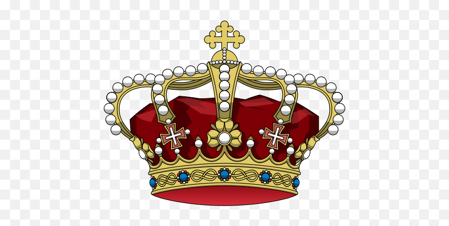 The Italian Monarchist Symbols - Crown Coat Of Arms Emoji,Kings Crown Emoji