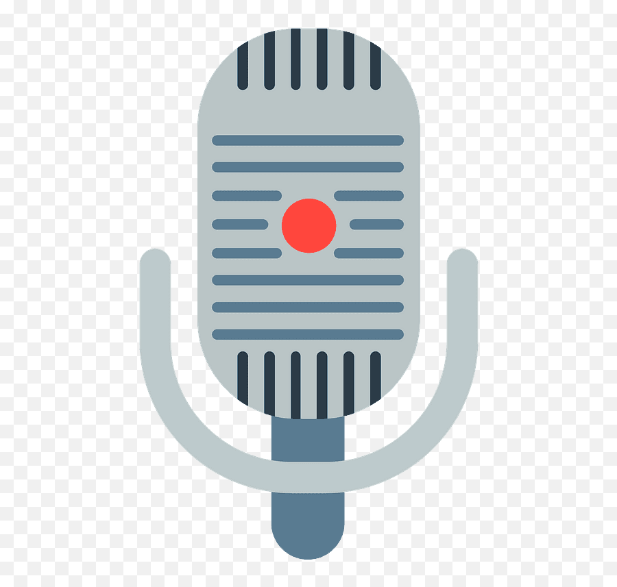 Studio Microphone Emoji Clipart - Mic Emoji,Emoji Level 119