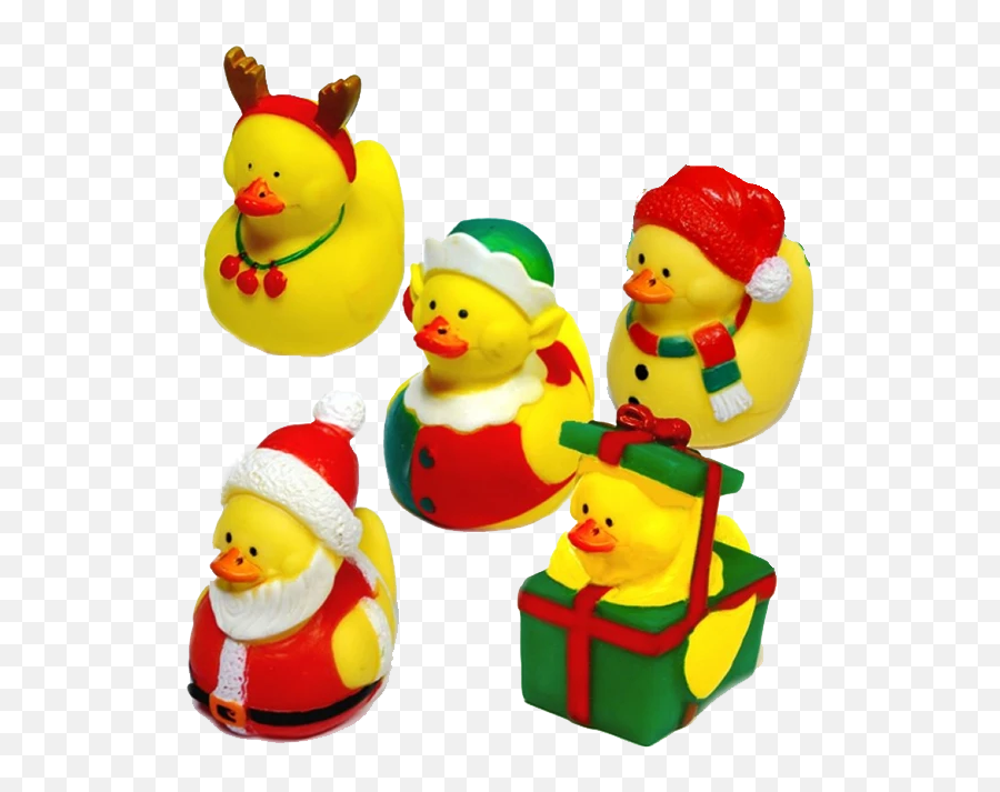 Non Stop Xmas Rubber Ducks - Fictional Character Emoji,Rubber Duck Emoji