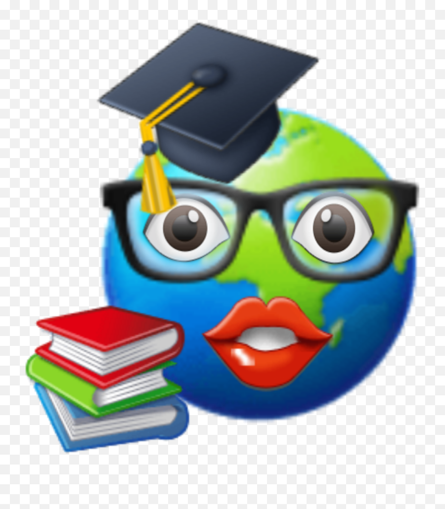 Étudiante Élève Students Sticker - Square Academic Cap Emoji,Diploma Emoji