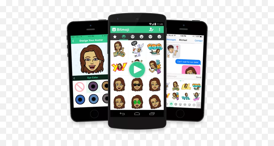 Bitstrips Presenta Bitmoji Per Android - Bitmoji Haram Emoji,Bitstrips Emoji