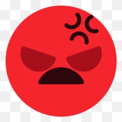 Angry emoji emotion face feeling icon - Free download Dot