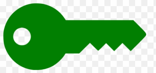 Green key icon - Free green icons Key Transparent Background Emoji