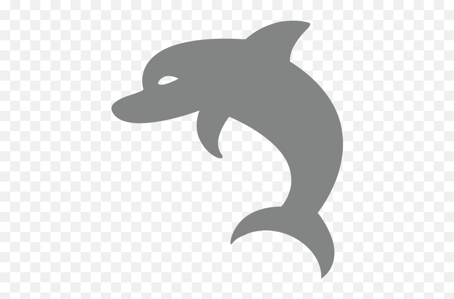 Dolphin Emoji For Facebook Email Sms - Emoji Dolphin Sticker Png,Dolphin Emoji