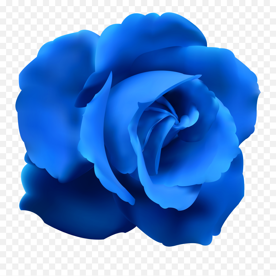 Library Of Free Blue Flower Clip Png - Transparent Background Blue Rose Clipart Emoji,Blue Flower Emoji