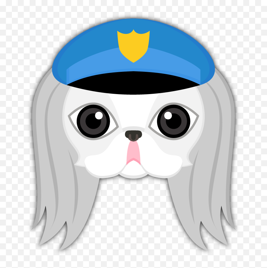 Japanese Chin Emoji Stickers Are You A - Japanese Chin,Puppy Emoticon