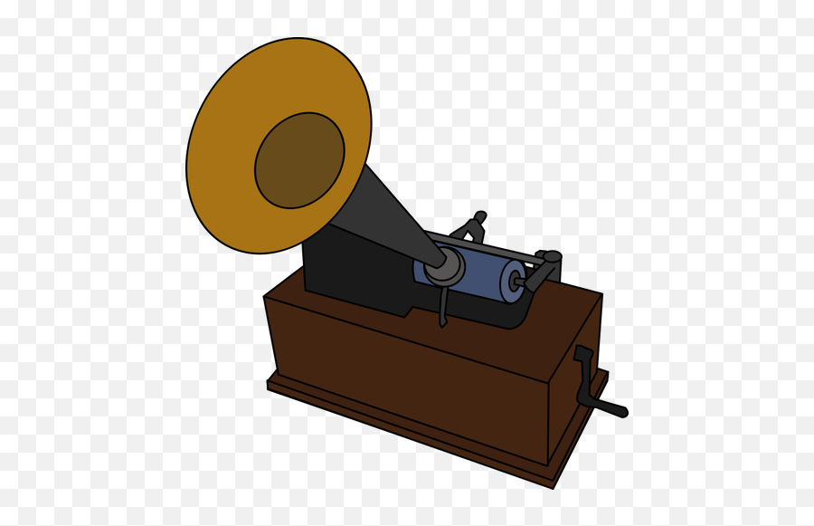 Vector Image Of Gramophone - Phonograph Clipart Emoji,Disc Golf Emoji