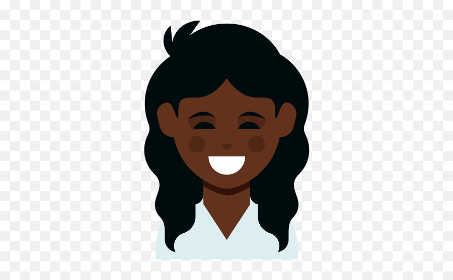Brown Hair Girl Emoji - Hair Curly Emoji Png,Black Girl Emoji