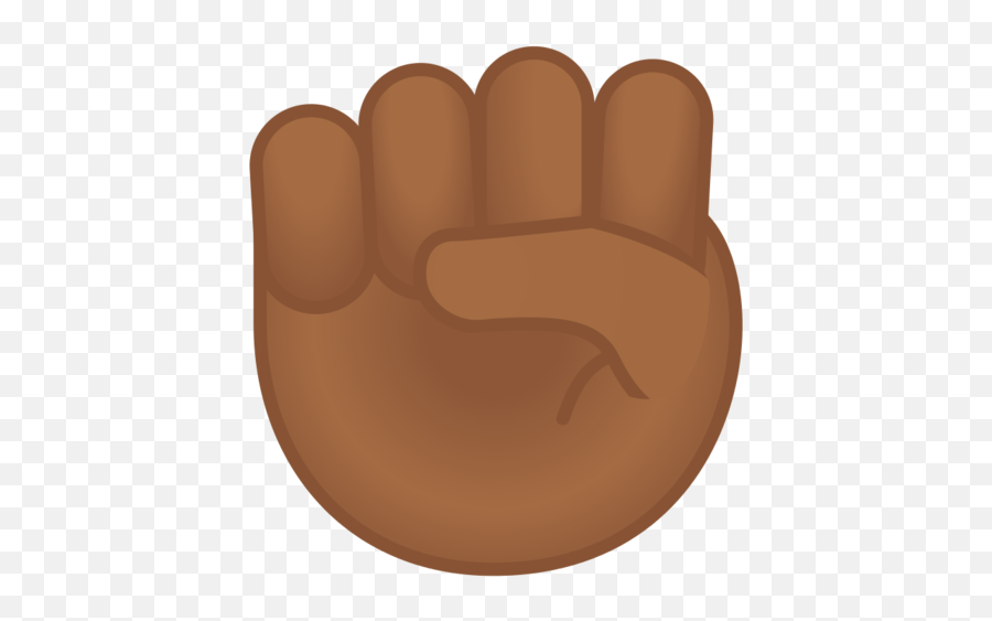 Medium - Black Hand Fist Emoji,Fist Up Emoji