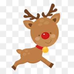 1281 Christmas Reindeer Free Clipart - Cute Reindeer Clipart Emoji,Reindeer Emoji
