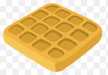 Waffle Clipart Small Waffle Small - Cartoon Waffle Png Emoji,Crepe Emoji