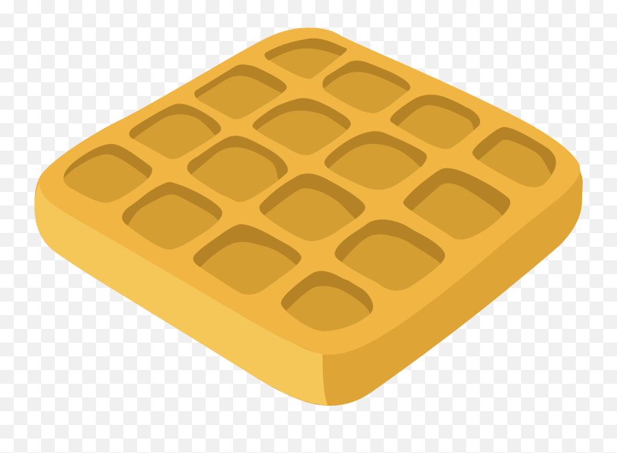 Waffle Clipart Small Waffle Small - Cartoon Waffle Png Emoji,Crepe Emoji
