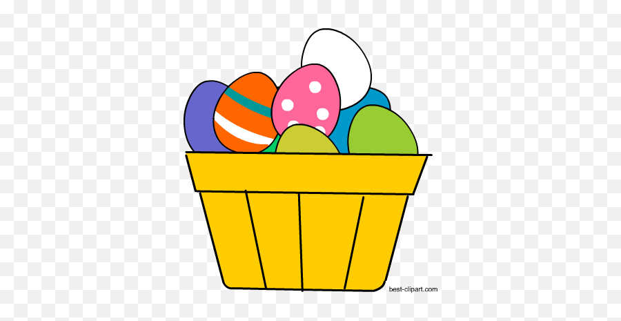 Free Easter Clip Art Easter Bunny Eggs And Chicks Clip Art - Clip Art Emoji,Emoji Easter Eggs