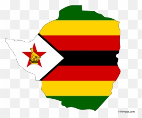 Flag Map Of Zimbabwe Zimbabwe Flag Map Vector Vector Free - Zimbabwe Map And Flag Emoji,Spain Flag Emoji