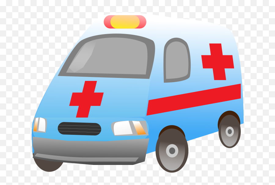 Ambulance Free To Use Cliparts - Ambulance Cartoon Image Png Emoji,Ambulance Emoji