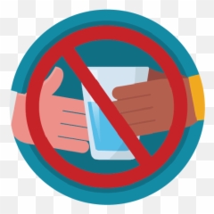Virus briefing Why hospitals are running short of supplies - Dont Share Personal Items Emoji