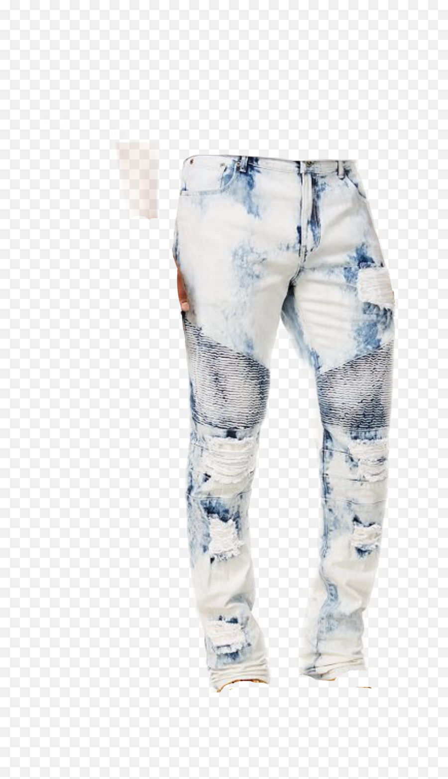 Jeans Jean Ripped Rippedjeans Pants - Bleached Ripped Jeans Emoji,Jeans Emoji