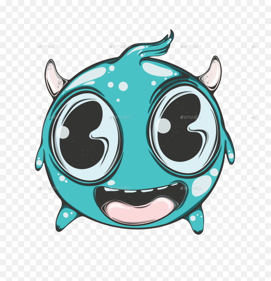 Vector Emoji Set - Clip Art,Cheerful Emoji