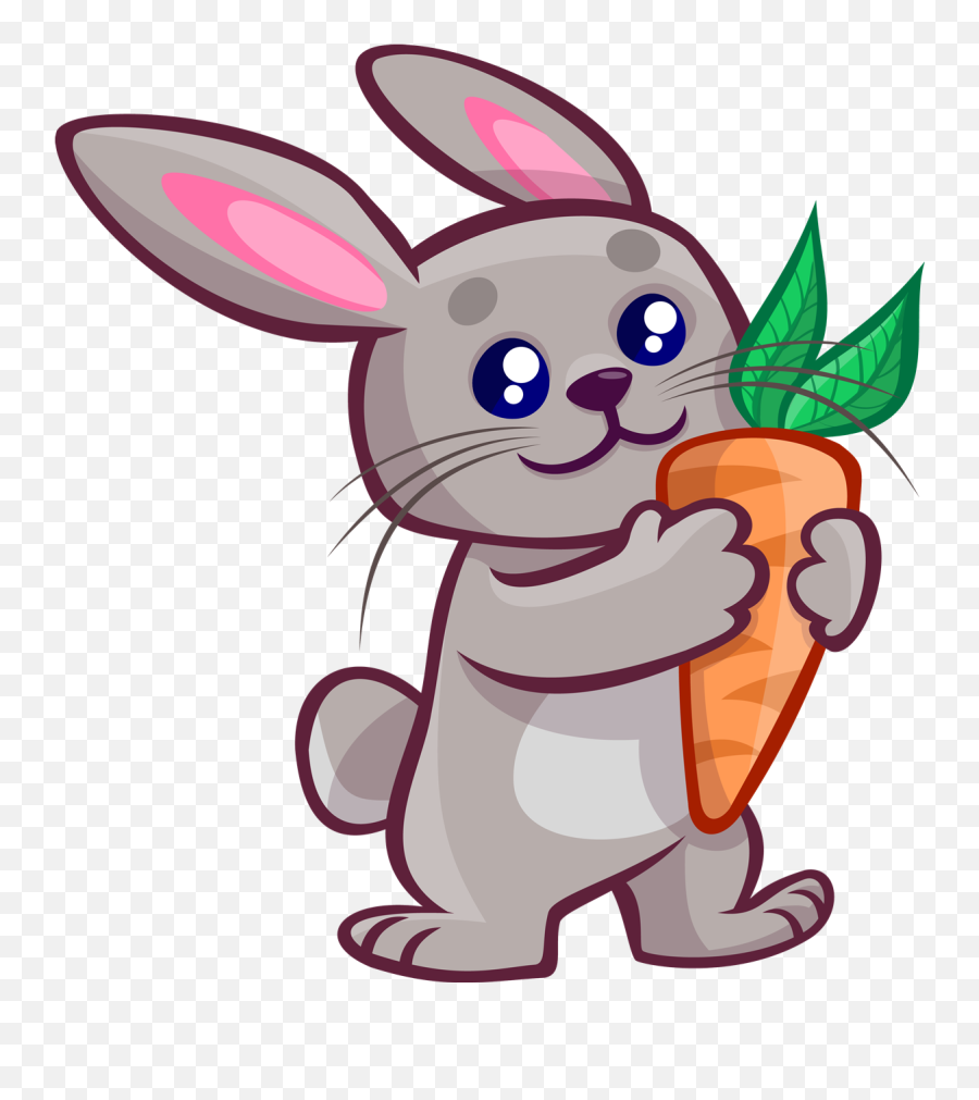 Photos Of Easter Bunnies Free Download On Clipartmag - Rabbit Clipart Emoji,Twaimz Emoji Face