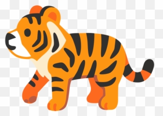 Tiger Emoji - Emoji Tiger,Tiger Emoji