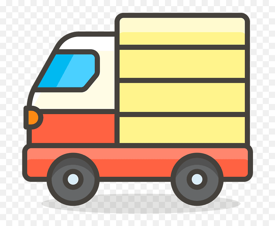 Delivery Truck Emoji Clipart,Truck Emoji