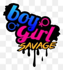 The Boy Girl Savage Podcast Episode - Logo For Girls And Boys Emoji,Savage Emoji