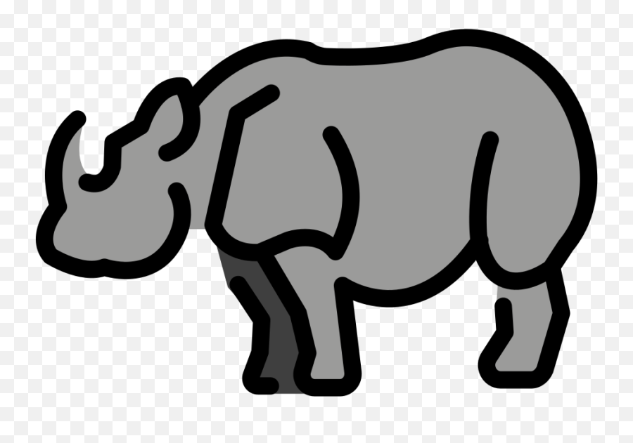 Openmoji - Clip Art Emoji,Elephant Emoji