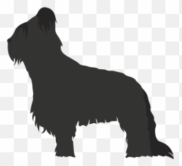 Scottish Terrier Non - Pastor De Brie Silueta Emoji
