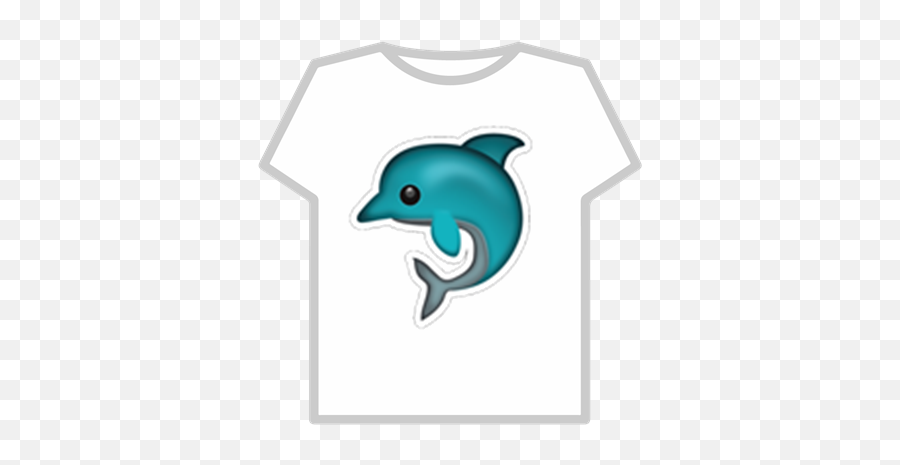 Dolphin Emoji T - Single Animal Emojis,Dolphin Emoji