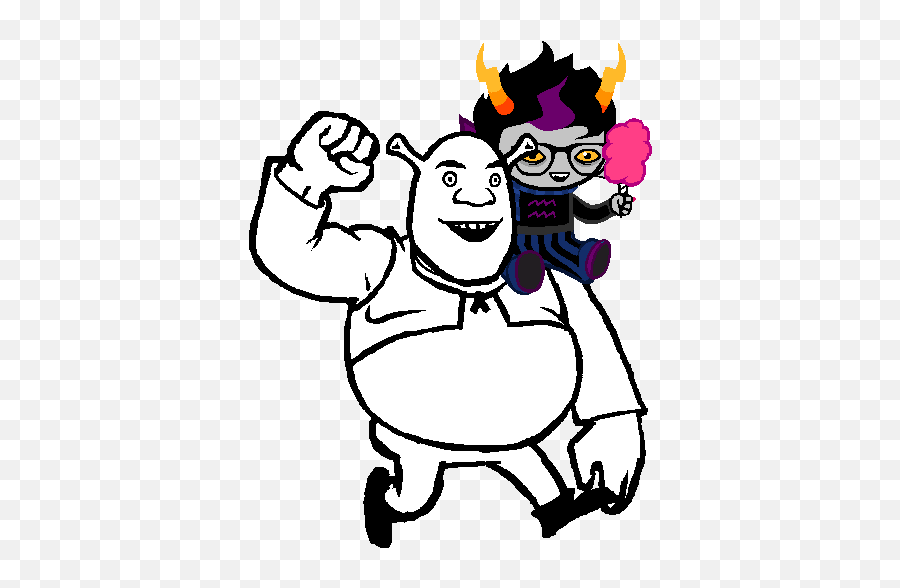 Sons Of A Stickers For Android Ios - Eridan Shrek Emoji,League Of Legends Thinking Emoji