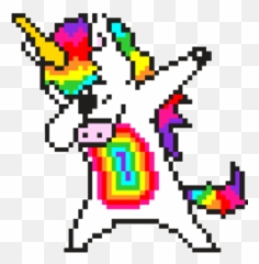 Facile Licorne Pixel Art Clipart - Unicorn Drawings Emoji