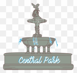 Water Fountain Gif Vector Royalty Free - Bethesda Fountain Clip Art Emoji,Fountain Emoji