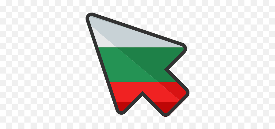Flags Mouse Cursors - Clip Art Emoji,Bulgaria Flag Emoji