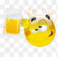 Drunk Smiley Png Picture - Drunk Smiley Cartoon Transparent Emoji,Forum Emoticon