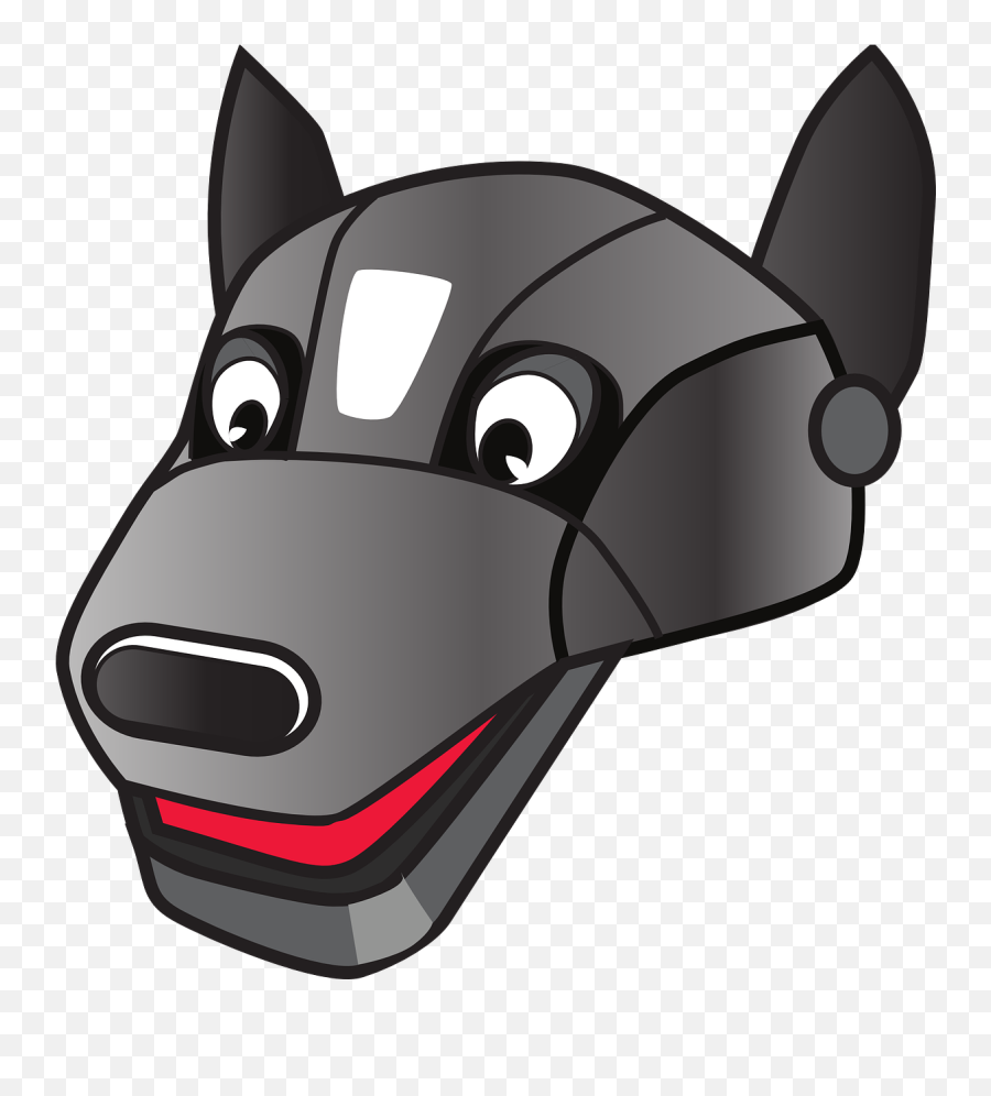 Dog Hound Robot Robotic Android - Robot Dog Clipart Emoji,Android Monkey Emoji