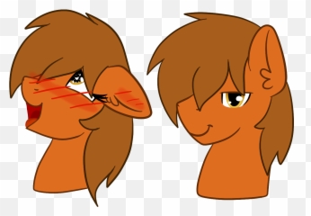 Sevenserenity Earth Pony Emoji - Cartoon,Ahegao Emoji