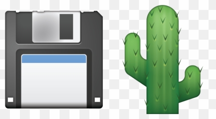 Disk Cactus - Floppy Disk Emoji Png,Green Check Emoji