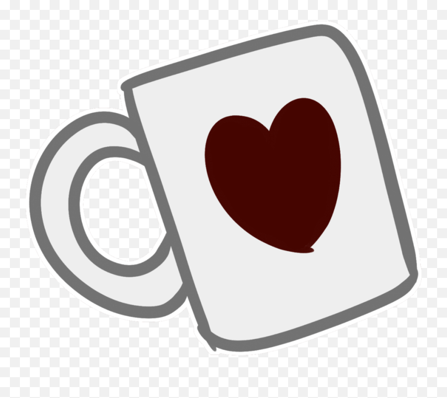 Heart Clipart - Heart Emoji,Coffee And Heart Emoji
