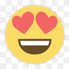Heart Eyes - Emoji Vector