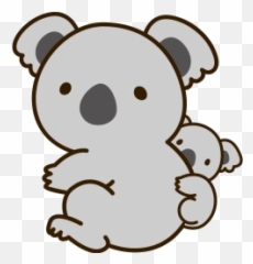 Stickers Png And Vectors For Free - Kawaii Koala Transparent Background Emoji,Koala Emoji Snapchat