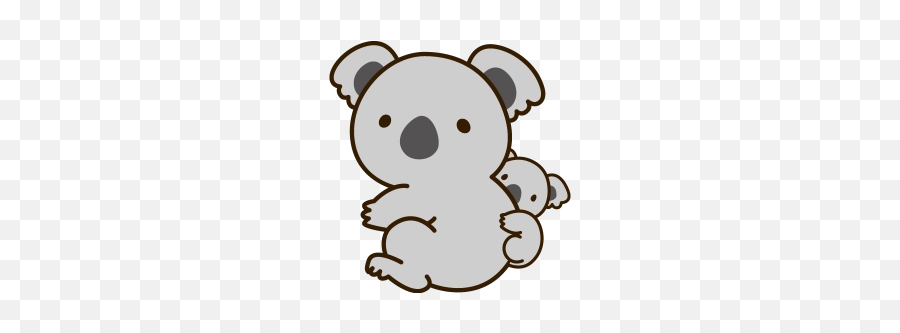 Stickers Png And Vectors For Free - Kawaii Koala Transparent Background Emoji,Koala Emoji Snapchat