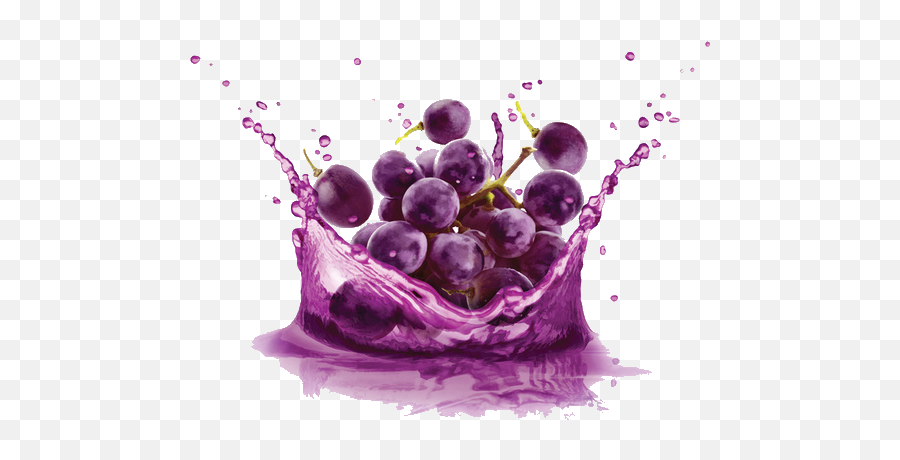 Mq Purple Grape Splash Grapes Fruit - Grape Juice Png Emoji,Grape Emoji
